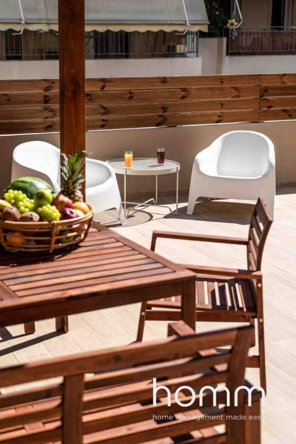 Nemeseos 1St Floor Homm Apartment With Roof Garden And Wading Pool เอเธนส์ ภายนอก รูปภาพ